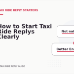 How to Start Taxi Ride Replys Clearly
