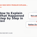 How to Explain What Happened Step by Step in Taxi Ride Reply English