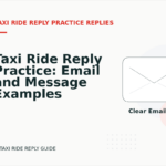 Taxi Ride Reply Practice: Email and Message Examples